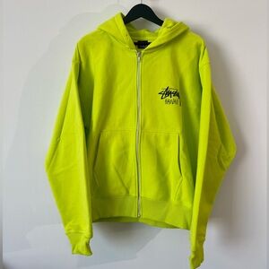 STUSSY | Hawaii Zip Hoodie | Key Lime
